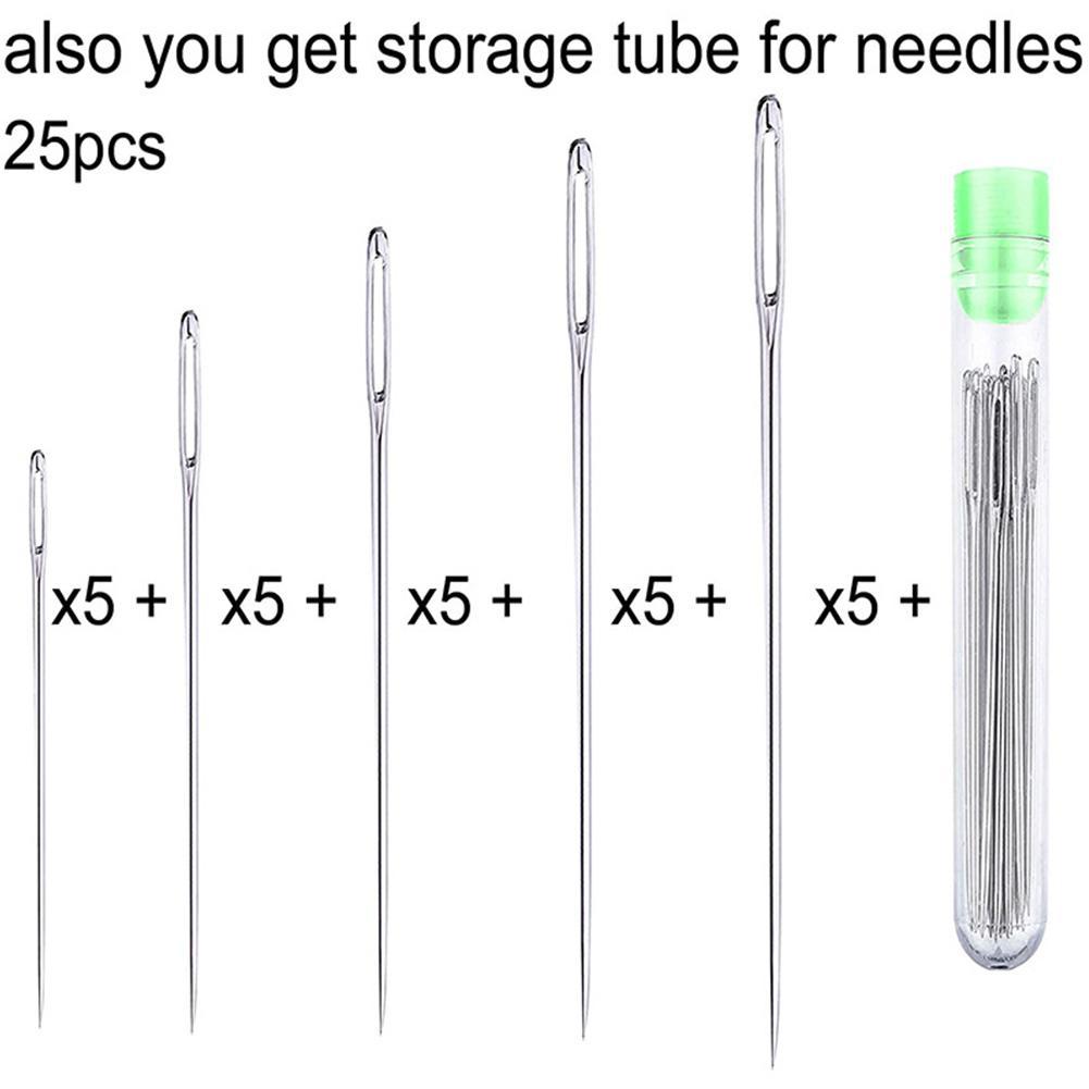 25 Pcs Large Eye Stitching Nee - đánh giá và giá Leatherwork Tool Kit