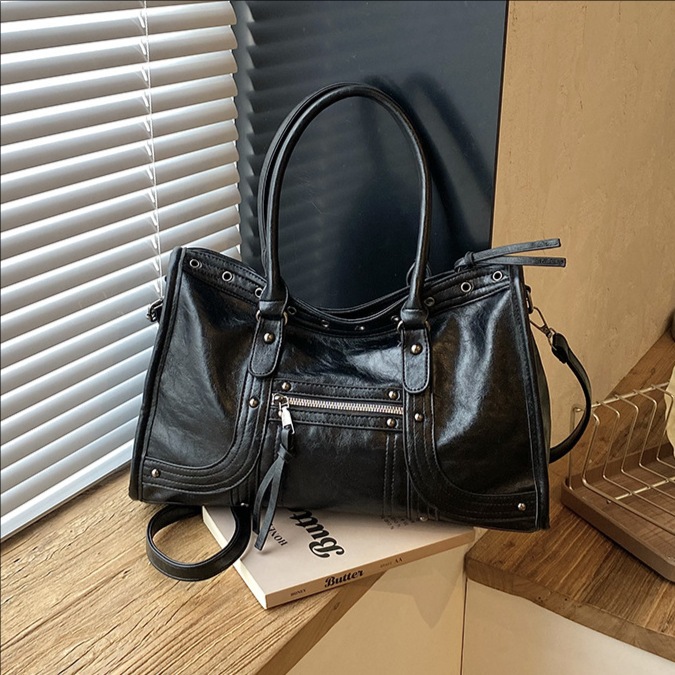 Motorcycle Handbag Retro Women - đánh giá và giá Leatherwork Workshop