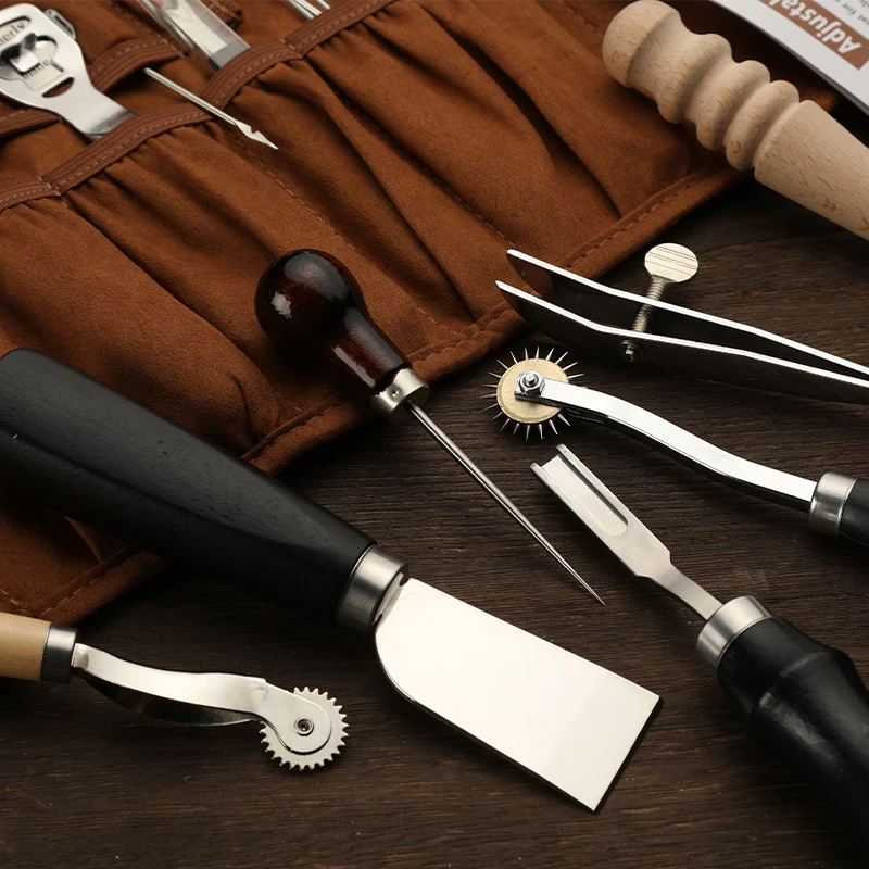 KRABALL Professional Leather C - đánh giá và giá Leatherwork Tool Kit