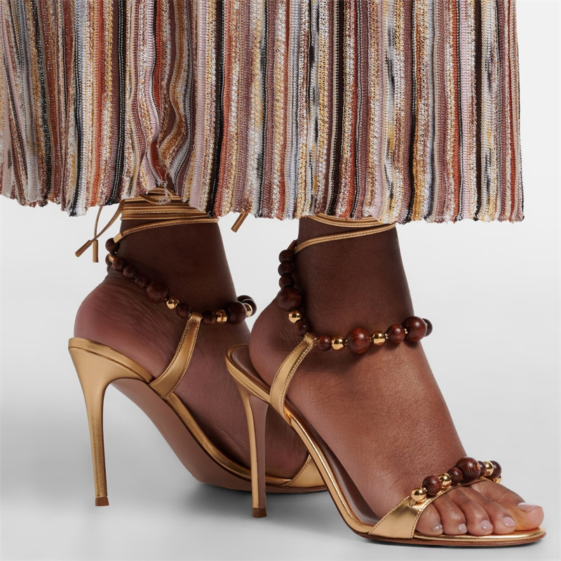 Retro Luxury Brown Leather San - đánh giá và giá Leather Work Heels