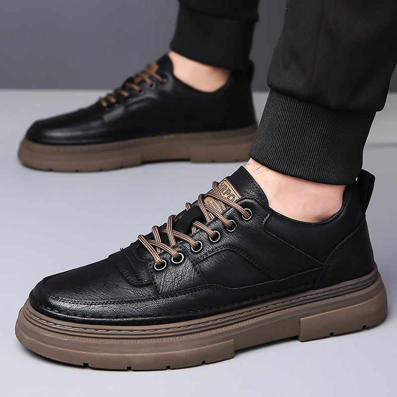 Men's thick soled board shoes  - đánh giá và giá Leatherworking Classic