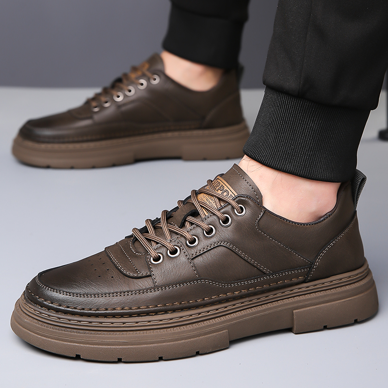 Men's thick soled board shoes  - đánh giá và giá Leatherworking Classic